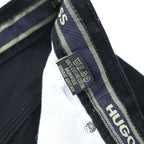 HUGO BOSS 90s Vintage Made in Italy ALABAMA Jeans Black L