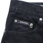 HUGO BOSS 90s Vintage Made in Italy ALABAMA Jeans Black L