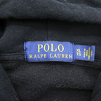Polo Ralph Lauren Polo Bear Zip Up Hoodie XL Black Cotton