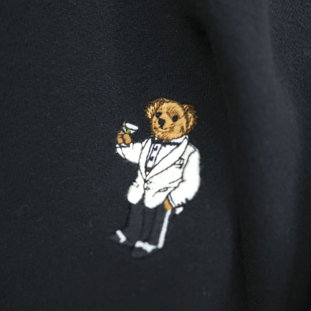 Polo Ralph Lauren Polo Bear Zip Up Hoodie XL Black Cotton