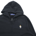Polo Ralph Lauren Polo Bear Zip Up Hoodie XL Black Cotton