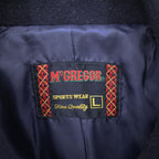 McGREGOR 90年代 ヴィンテージ 日本製 ダブルブレスト ピーコート メルトンウール L ネイビー