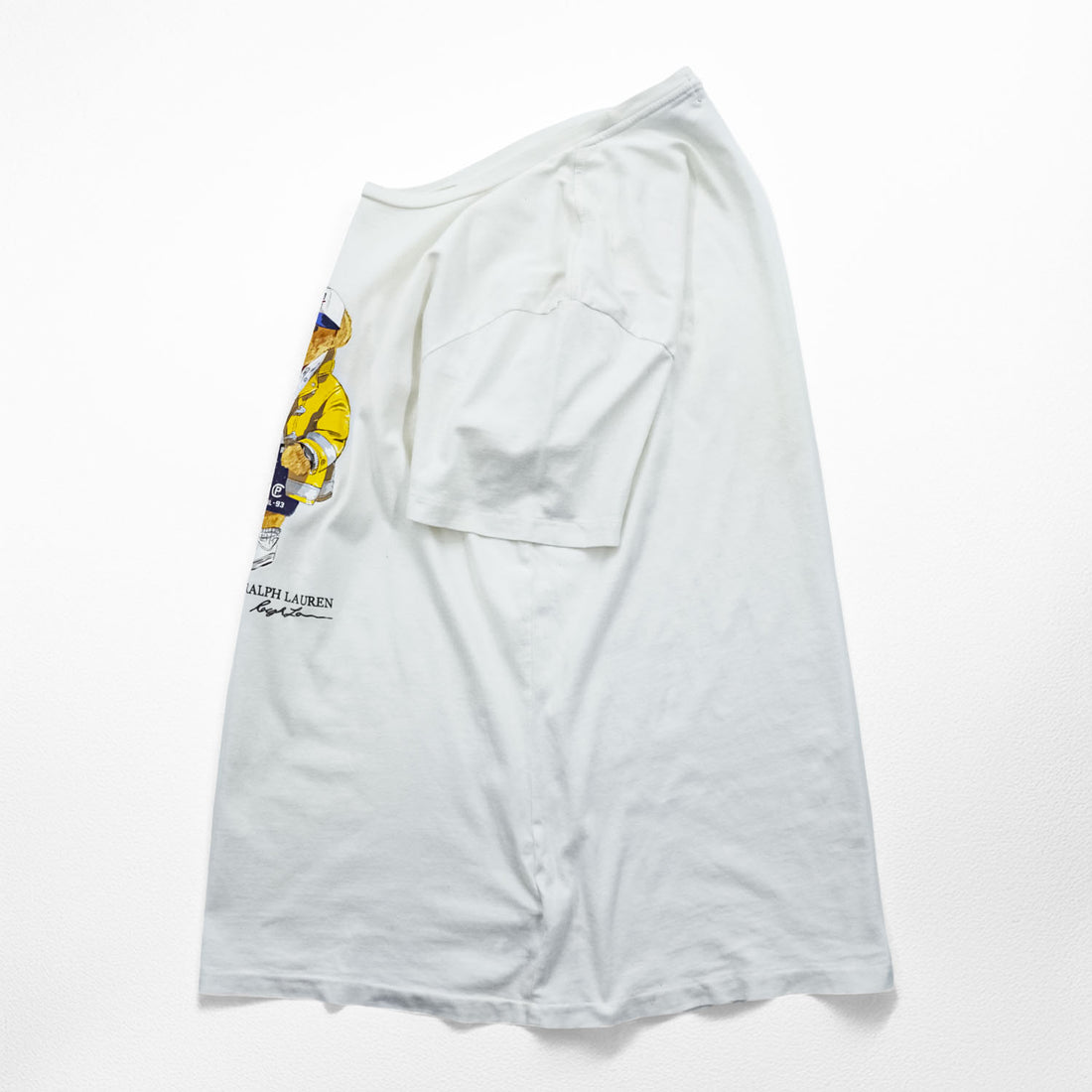 Polo Ralph Lauren ポロベア プリント Tシャツ M ホワイト コットン