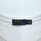 Polo Ralph Lauren ポロベア プリント Tシャツ M ホワイト コットン