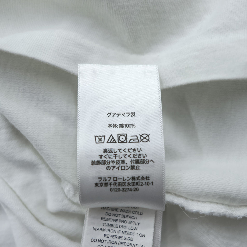 Polo Ralph Lauren ポロベア プリント Tシャツ M ホワイト コットン