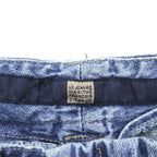 MARITHE + FRANCOIS GIRBAUD 90s Vintage Shuttle Pants Denim Jeans XL and up Blue