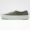 VANS AUTHENTIC E LTR Grained Leather Low-Cut Sneakers Gray US9