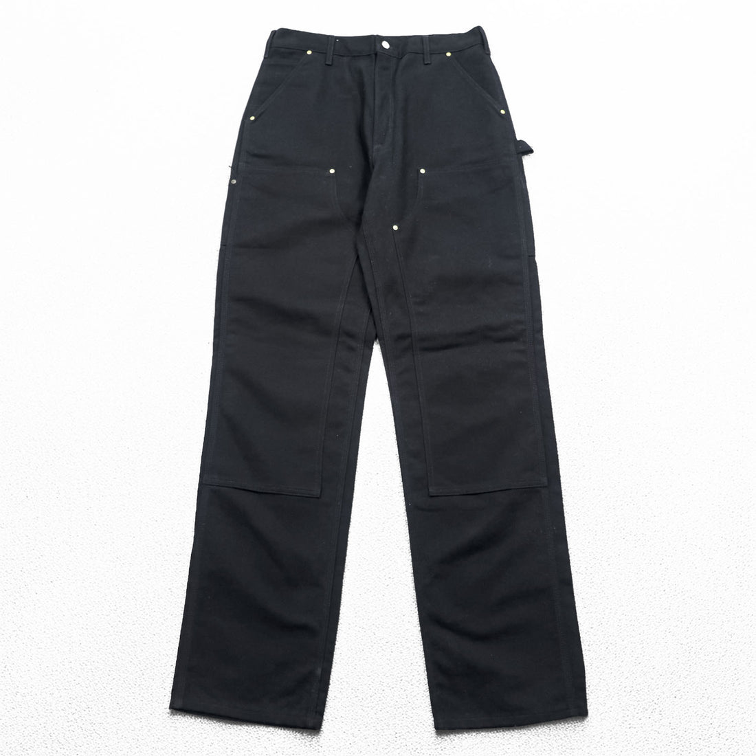 Carhartt USA Made Duck Double Knee Painter Work Pants LOOSE ORIGINAL FIT L Black Unused B01