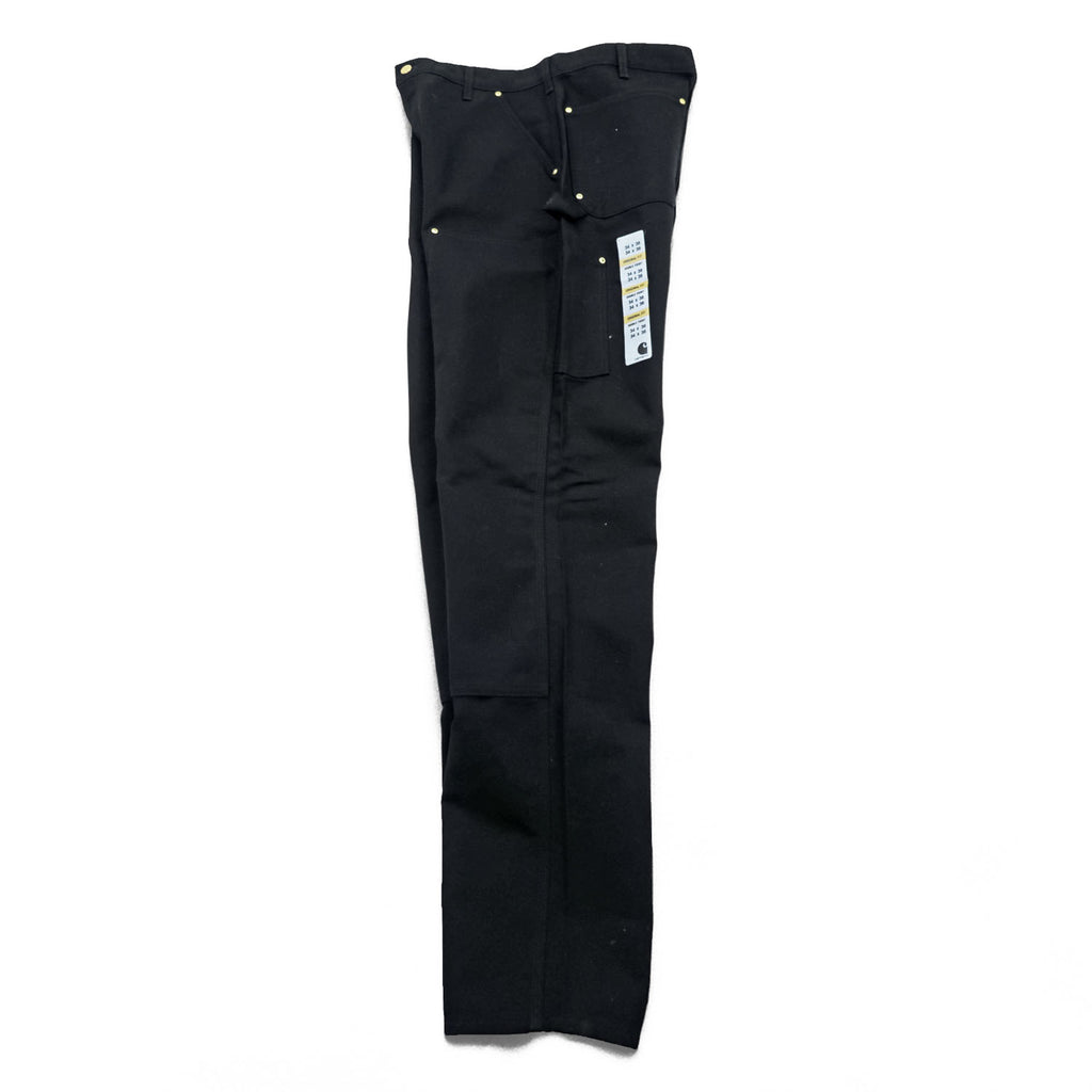 carhartt USA製 ダック地 ダブルニー ペインターパンツ ワークパンツ L ブラック LOOSE ORIGINAL FIT 未使用品 B01