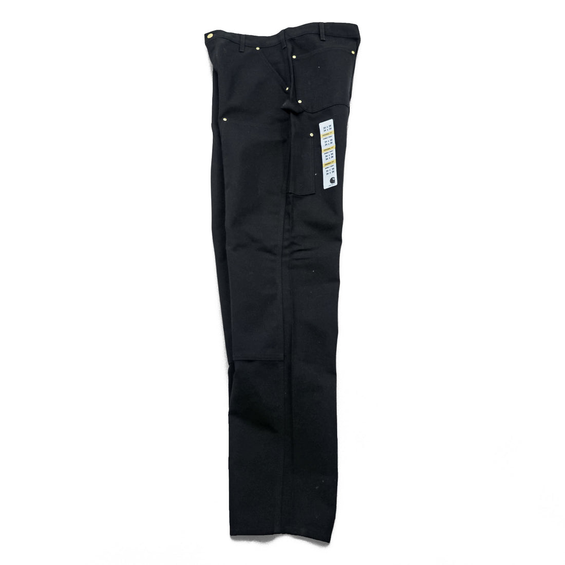 carhartt USA製 ダック地 ダブルニー ペインターパンツ ワークパンツ L ブラック LOOSE ORIGINAL FIT 未使用品 B01