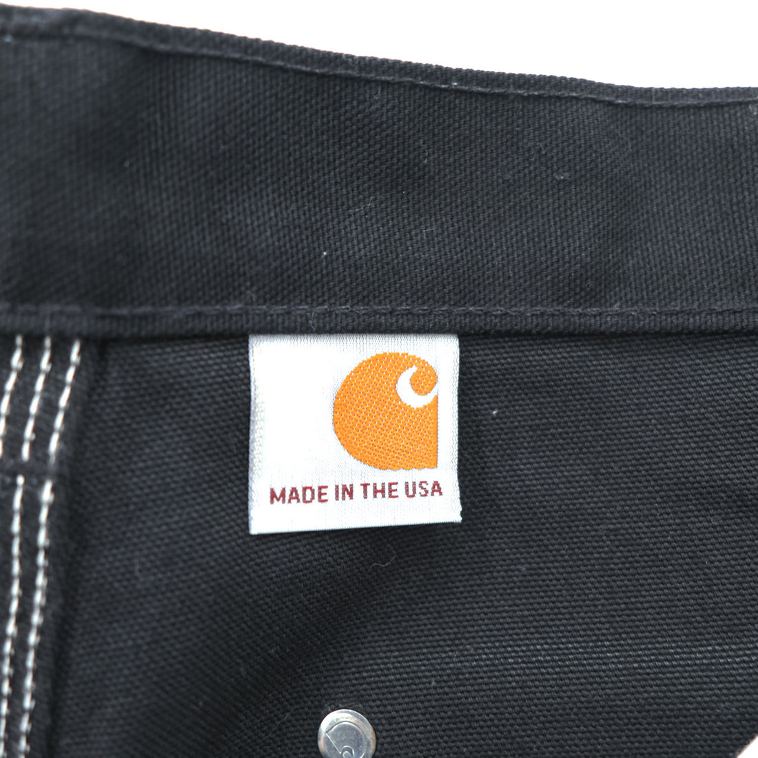 carhartt USA製 ダック地 ダブルニー ペインターパンツ ワークパンツ L ブラック LOOSE ORIGINAL FIT 未使用品 B01