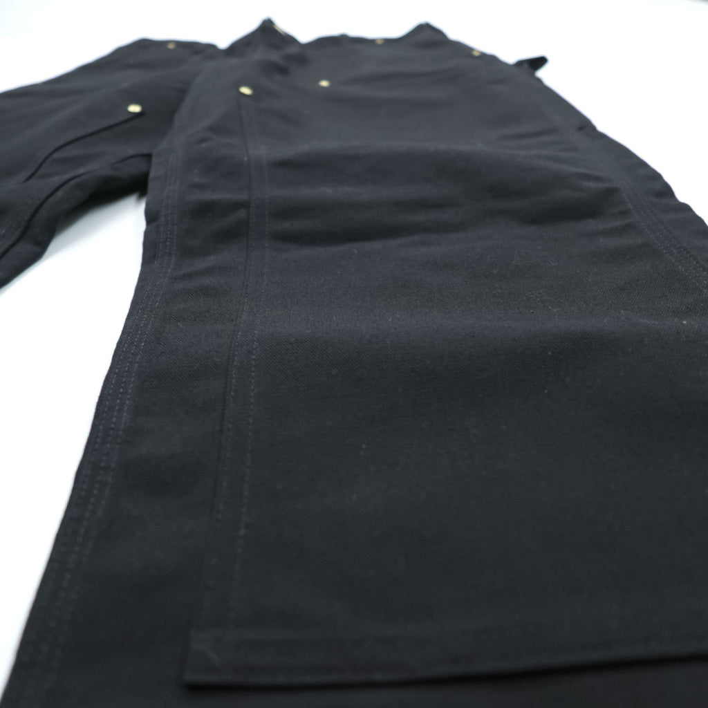 carhartt USA製 ダック地 ダブルニー ペインターパンツ ワークパンツ L ブラック LOOSE ORIGINAL FIT 未使用品 B01