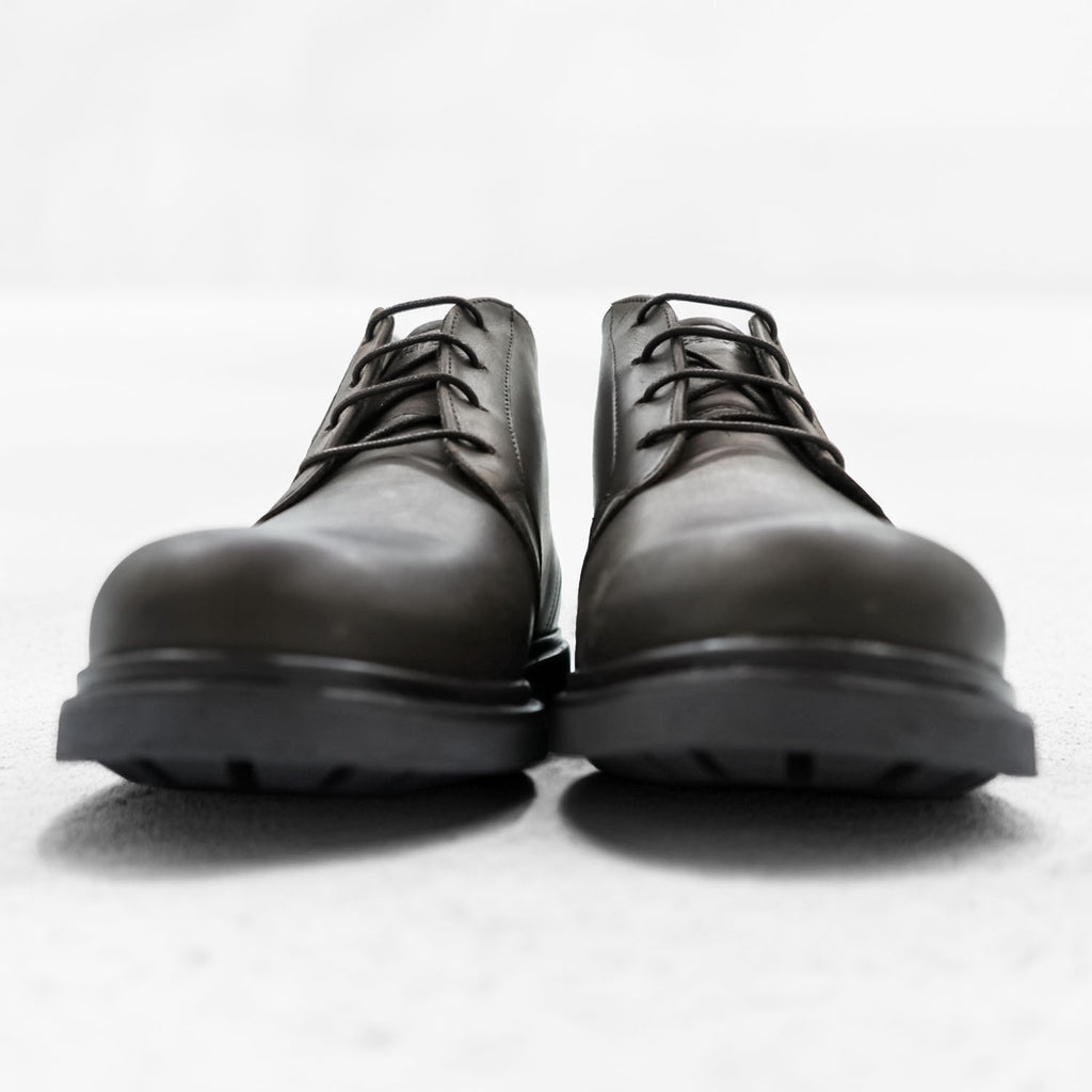 Barbour ワックスド レザー チャッカブーツ 28cm ブラウン Meays レースアップ ラバーソール