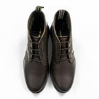 Barbour ワックスド レザー チャッカブーツ 28cm ブラウン Meays レースアップ ラバーソール