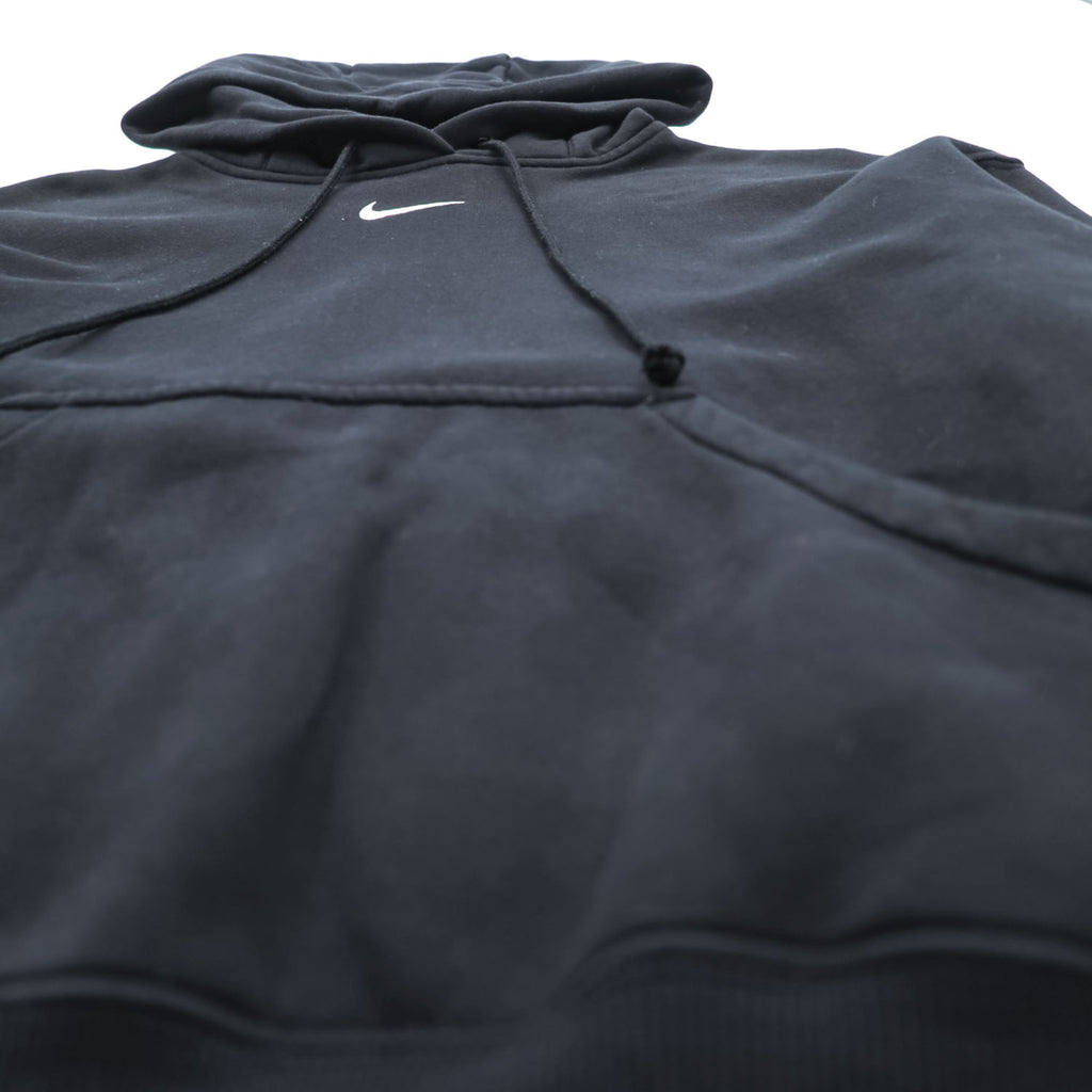 NIKE Oversized Cropped Hoodie FREE Black Phoenix Fleece PO Hoodie Center Swoosh Short Length Wide Silhouette DQ5860-010