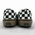 VANS Checkerboard Slip-On Sneakers US8.5 Black, White Gum Sole V98CL