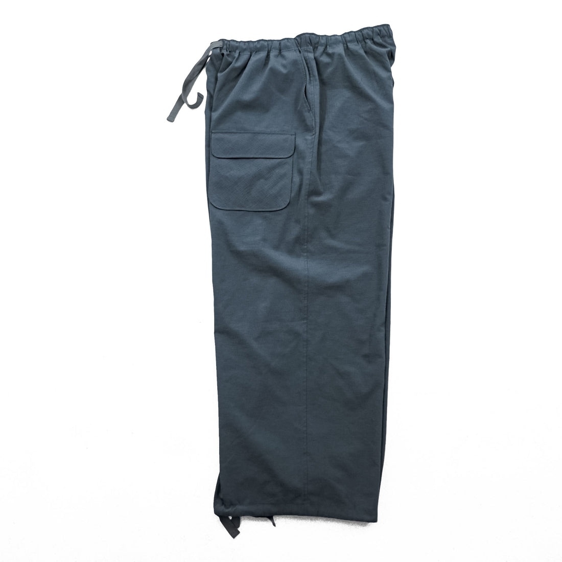 South2 West8 ワイド バルーンパンツ String Cuff Balloon Pant イージーパンツ M グレー ドローコード 日本製