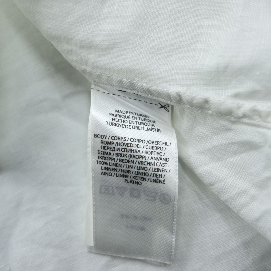 Polo Ralph Lauren リネン 長袖シャツ XL ホワイト 麻100% ボタンダウン SLIM FIT スモールポニー ロゴ 刺繍