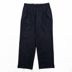 Vintage Levi Strauss Action Choice Pleated Dress Pants Navy 36x32 USA Made Dacron Polyester Rayon