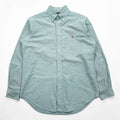 Ralph Lauren 90s Classic Fit Oxford Button Down Shirt Mint Green Pony Logo Cotton Men 14.5 32/33