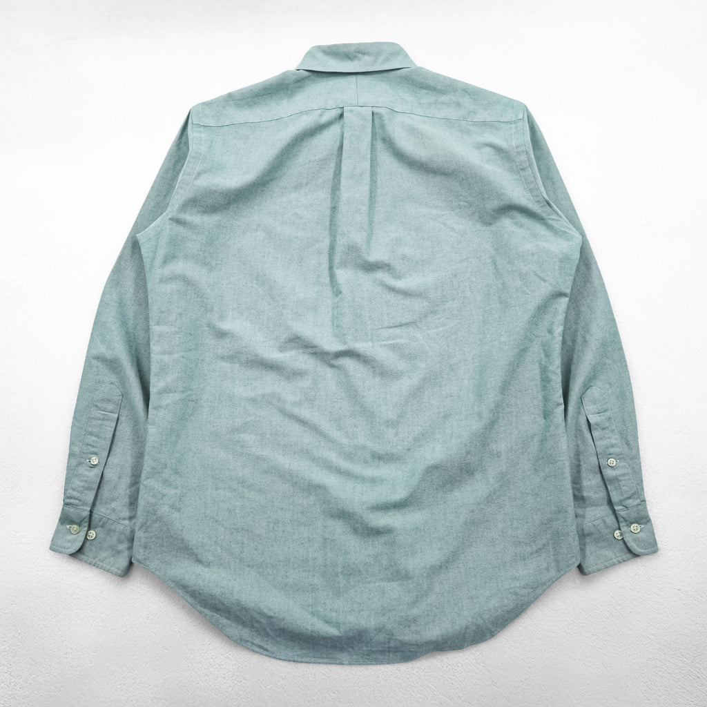 Ralph Lauren 90s Classic Fit Oxford Button Down Shirt Mint Green Pony Logo Cotton Men 14.5 32/33