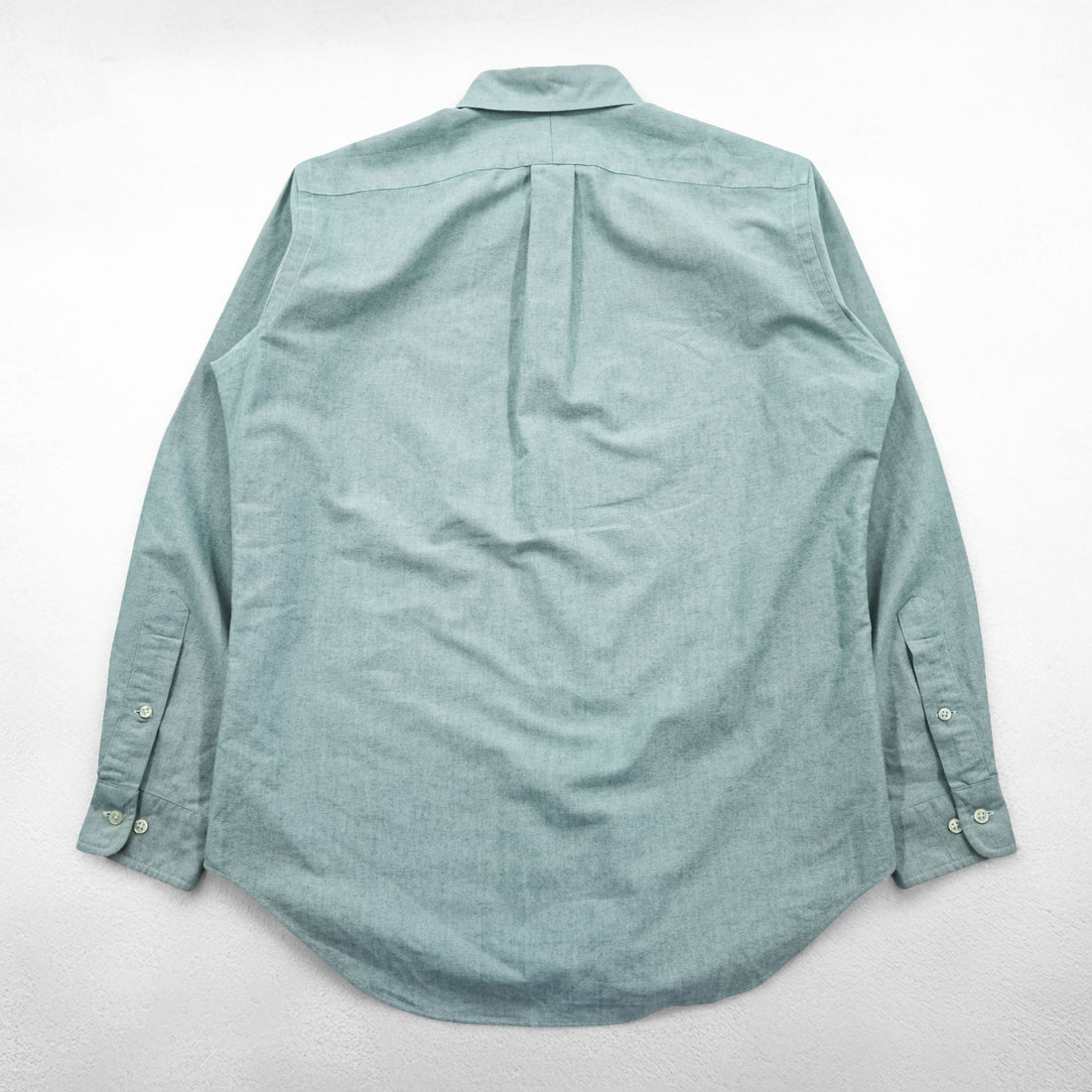 Ralph Lauren 90s Classic Fit Oxford Button Down Shirt Mint Green Pony Logo Cotton Men 14.5 32/33