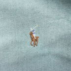 Ralph Lauren 90s Classic Fit Oxford Button Down Shirt Mint Green Pony Logo Cotton Men 14.5 32/33