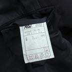 Polo Ralph Lauren 90年代 ヴィンテージ ピークドラペル ダブルブレスト ジャケット ブレザー M ネイビー ギャバジン 金ボタン 紺ブレ テーラード 日本製