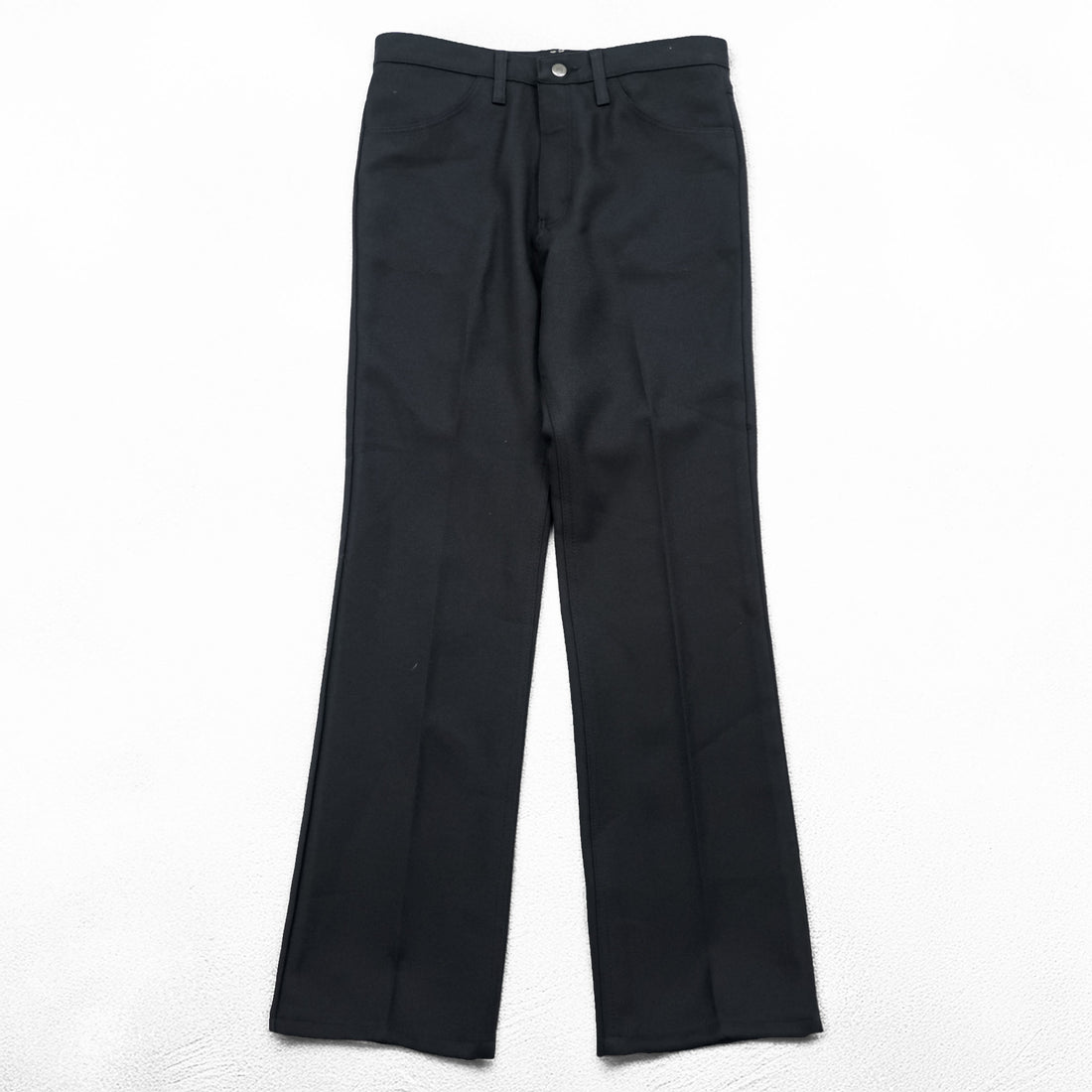 Wrangler 90年代 ヴィンテージ ランチャー ドレスジーンズ スラックス パンツ M ブラック センタープレス
