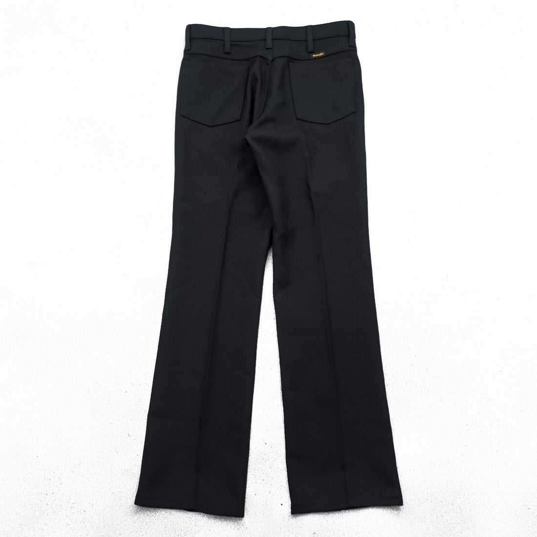 Wrangler 90s Vintage Rancher Dress Jeans Slacks Pants M Black Center Press