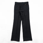 Wrangler 90s Vintage Rancher Dress Jeans Slacks Pants M Black Center Press