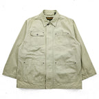 Timberland Vintage 00s Duck Chore Coat Hunting Jacket L Beige WEATHER GEAR 5270