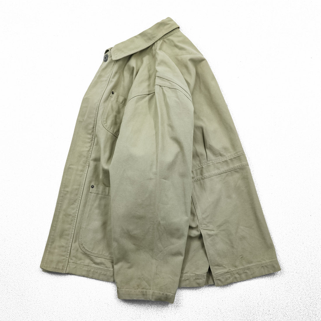 Timberland Vintage 00s Duck Chore Coat Hunting Jacket L Beige WEATHER GEAR 5270