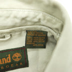 Timberland Vintage 00s Duck Chore Coat Hunting Jacket L Beige WEATHER GEAR 5270