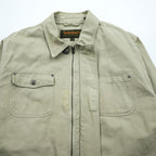 Timberland Vintage 00s Duck Chore Coat Hunting Jacket L Beige WEATHER GEAR 5270