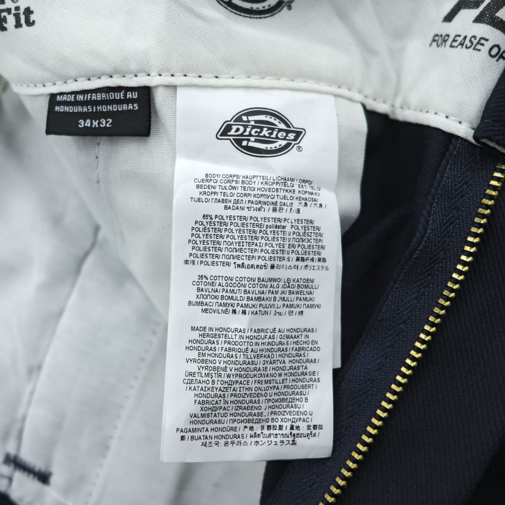 Dickies 874 オリジナルフィット チノ ワークパンツ L ネイビー FLEX 11874DN