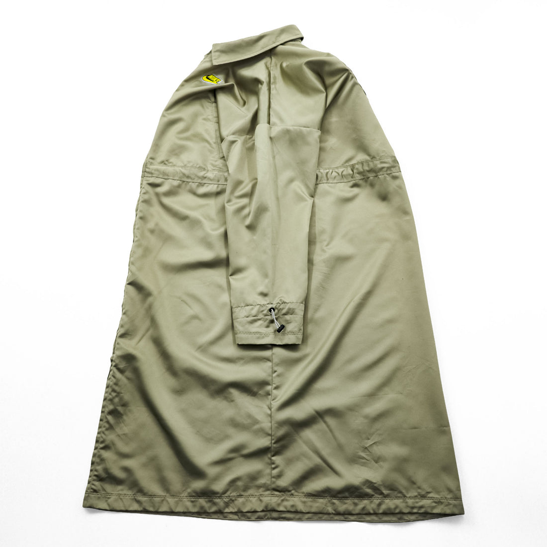 NIKE サテン ロングコート ウエスト ドローコード 風車  Icon Clash Satin Long Jacket CU5974-342