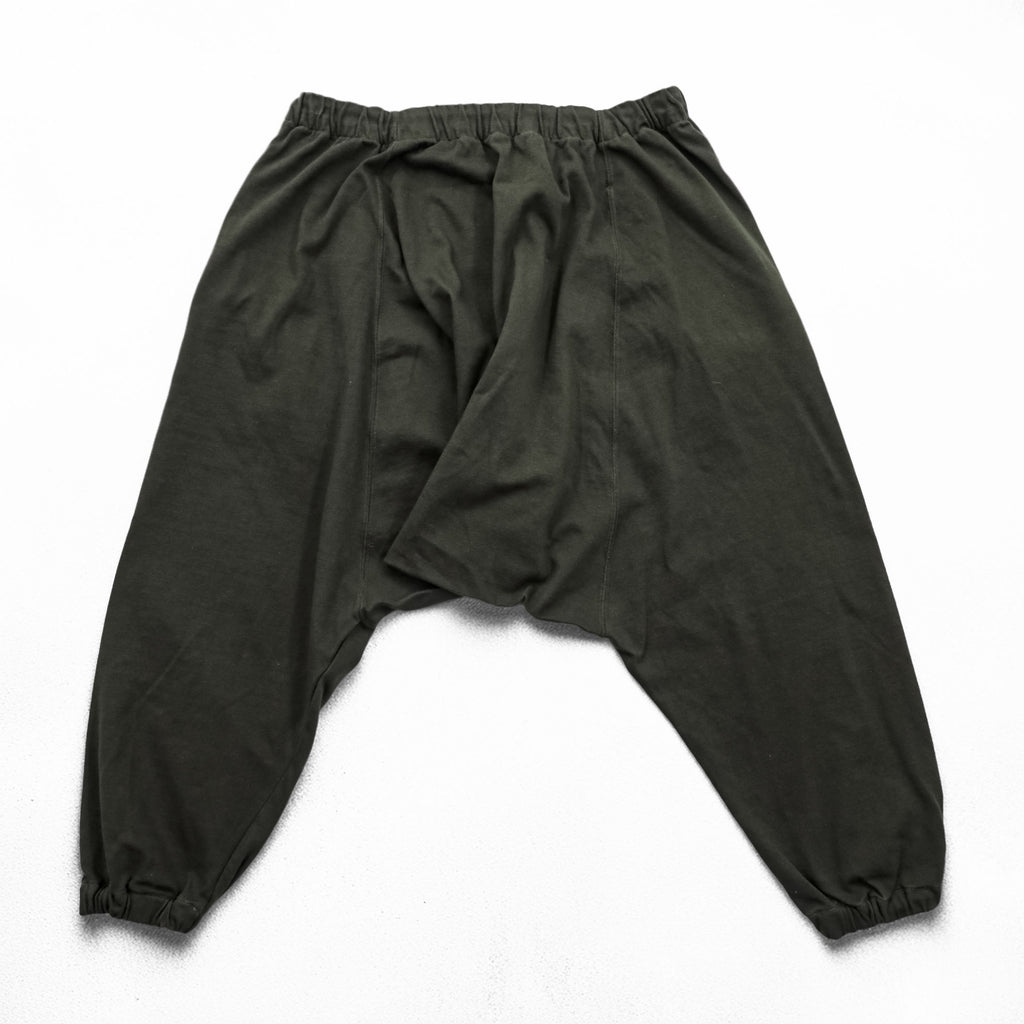 HAVERSACK Japan Made Asymmetrical Balloon Sarouel Pants S Khaki Unused 861620