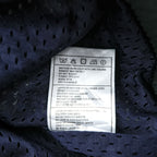 NIKE 90s Vintage Half-Zip Track Jacket, Jersey, Size L, Green/Blue, Center Swoosh, Silver Tag