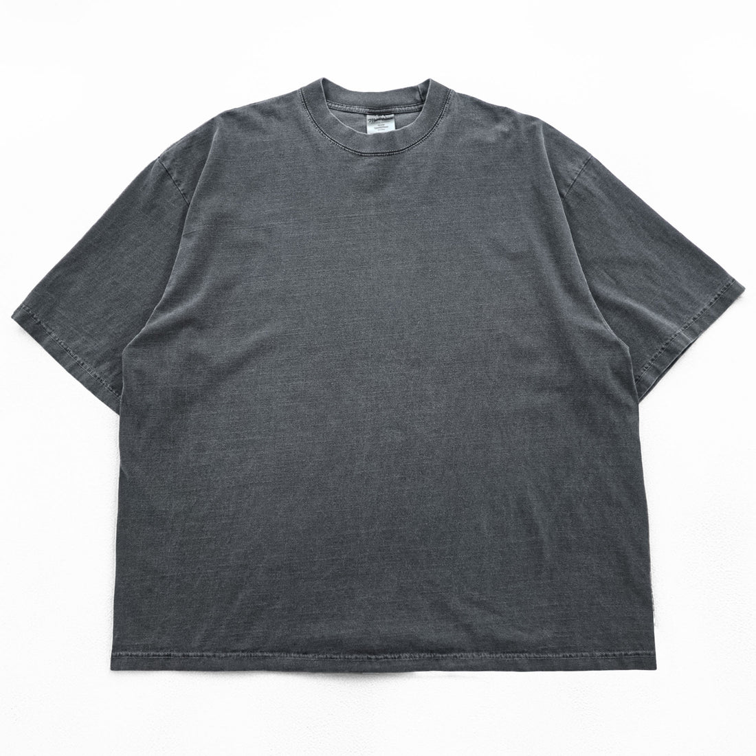SHAKA WEAR Drop Shoulder T-Shirt, Size XL, Gray, Vintage Finish, Oversized, Heavyweight