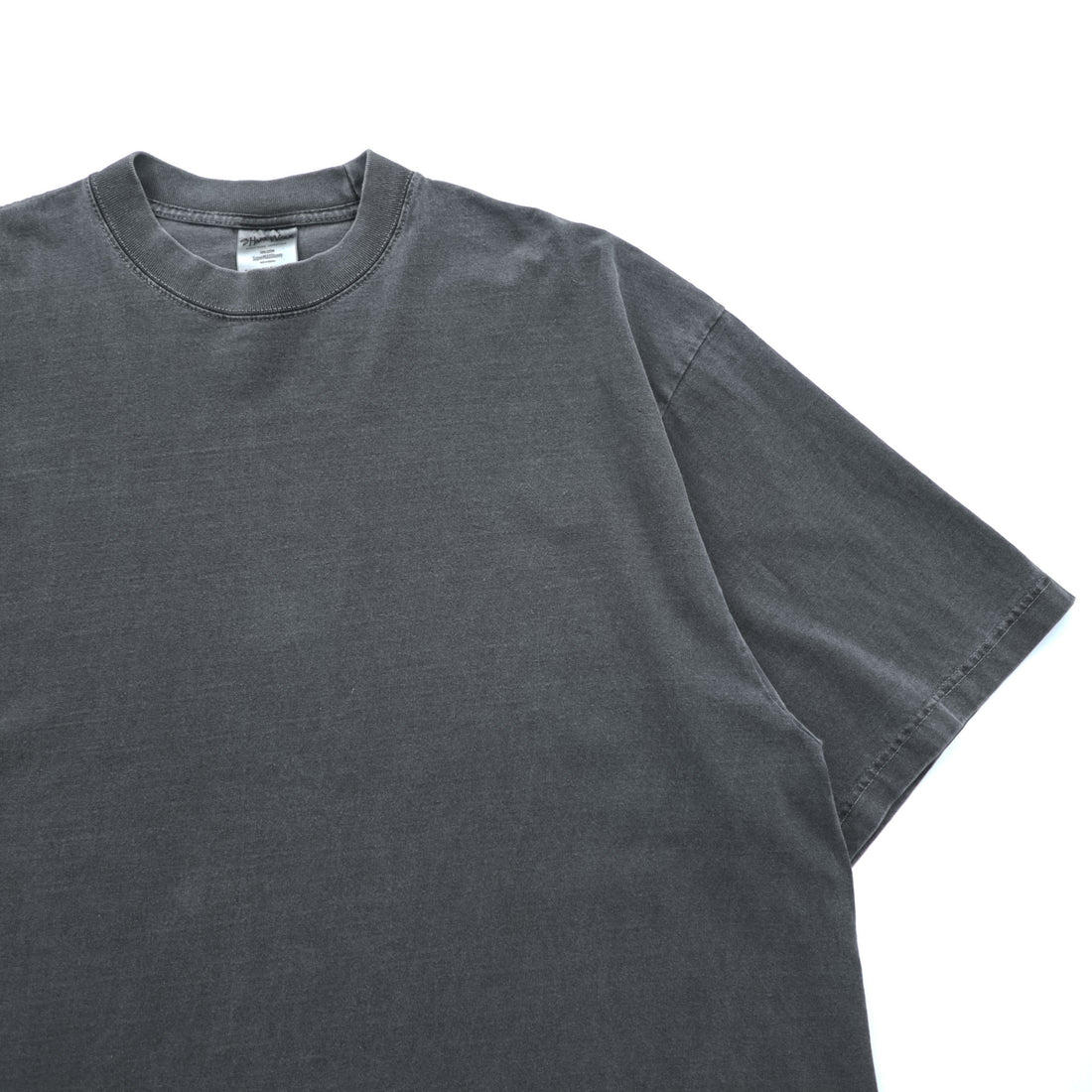 SHAKA WEAR ドロップショルダー ガーメントダイ Tシャツ XL グレー フェード ヴィンテージ加工 ヘビーウェイト