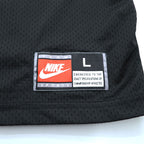 Nike Team Sports Football Jersey Black Mesh Made in USA Size L
