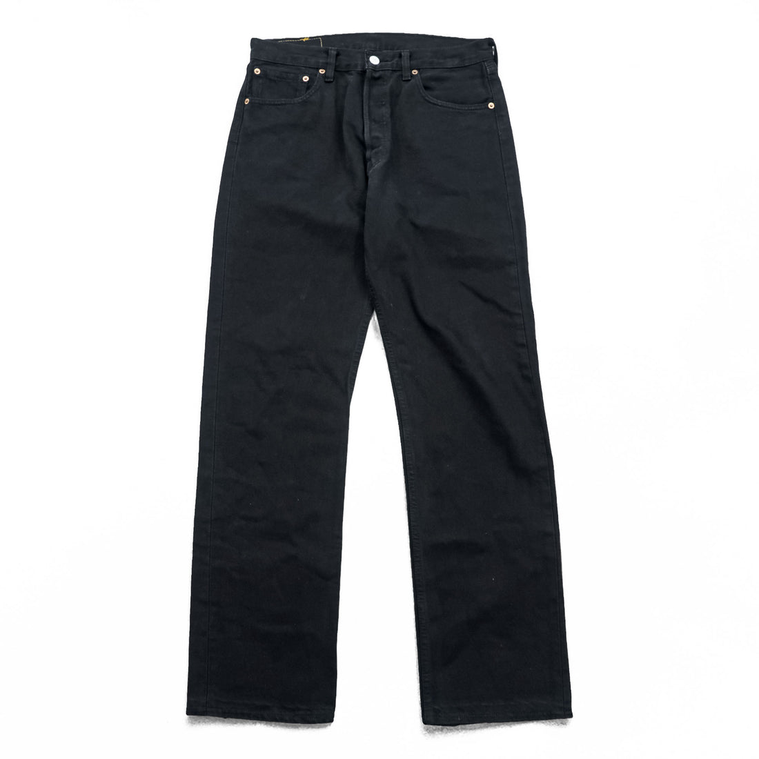 Levi's 00年代 トルコ製 ヴィンテージ 501 デニムパンツ ジーンズ L ブラック ボタンフライ 00501 0165 ユーロリーバイス