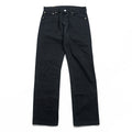 Vintage 00s Euro Levi Strauss 501 Button Fly Jeans Black L Made in Turkey 00501 0165