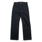 Vintage 00s Euro Levi Strauss 501 Button Fly Jeans Black L Made in Turkey 00501 0165