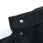 Vintage 00s Euro Levi Strauss 501 Button Fly Jeans Black L Made in Turkey 00501 0165