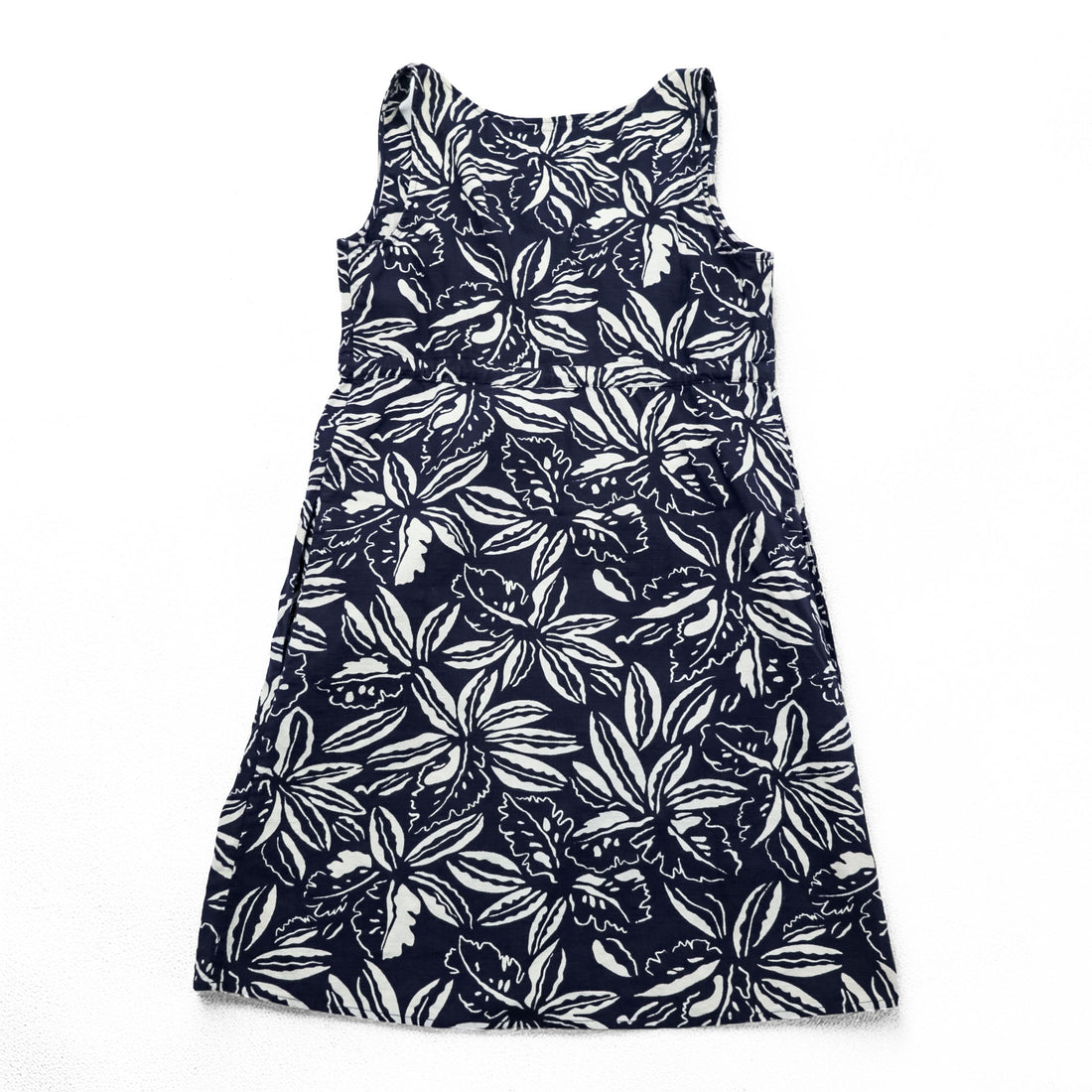 Patagonia パタロハ Pataloha ノースリーブ ワンピース XS ブルー 花柄 ボタニカル 総柄 Limited Edition 58995