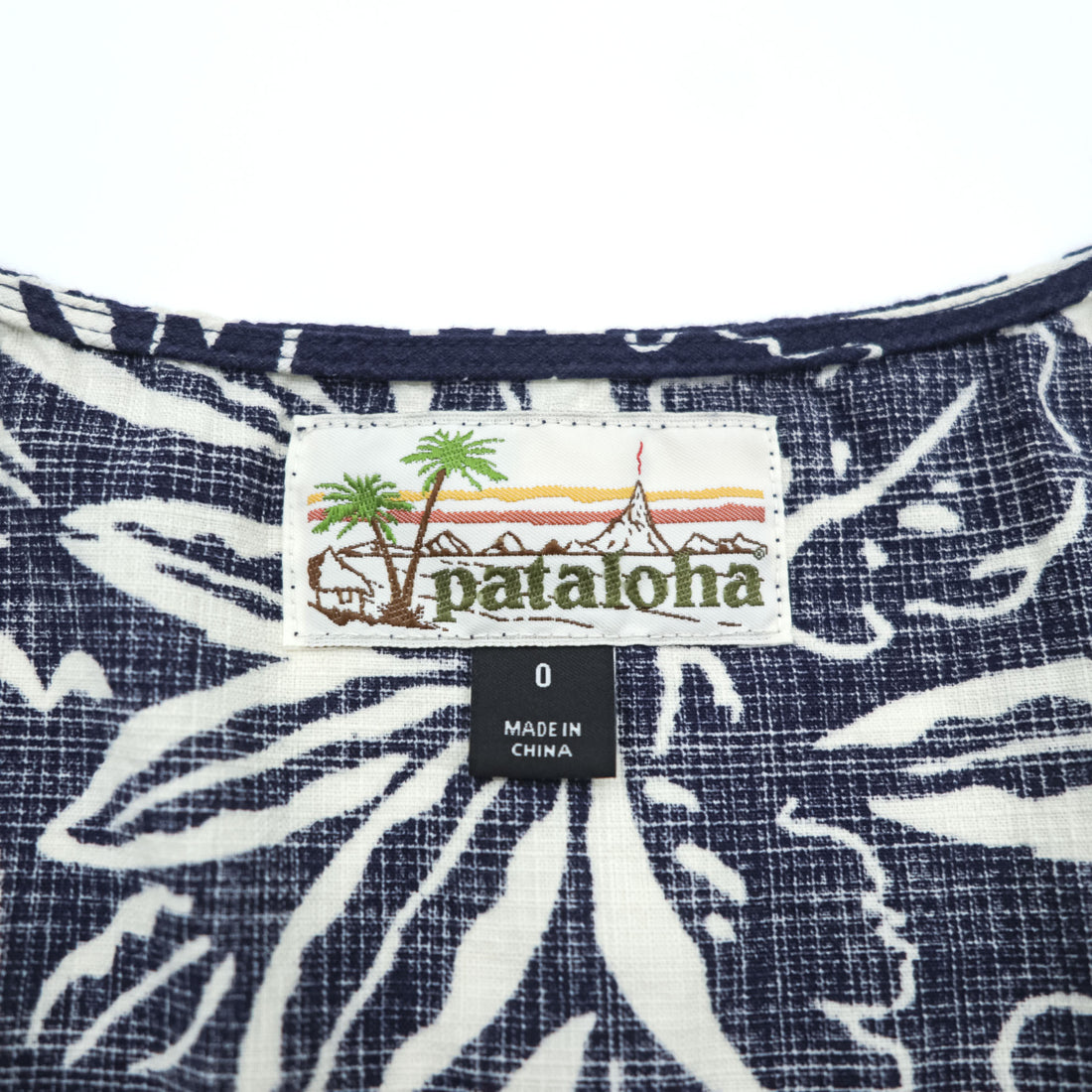 Patagonia パタロハ Pataloha ノースリーブ ワンピース XS ブルー 花柄 ボタニカル 総柄 Limited Edition 58995