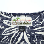 Patagonia パタロハ Pataloha ノースリーブ ワンピース XS ブルー 花柄 ボタニカル 総柄 Limited Edition 58995