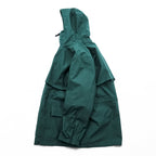 Eddie Bauer 90s Vintage Mountain Parka Shell Rain Jacket, Size M, Green, Gore-Tex, Waterproof, Drawcord